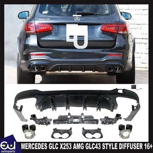 RMERCEDESGLCX253SUVAMGGLC43STYLEREARDIFFUSER&BLACKTAILPIPES2016+