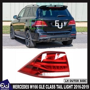 RMERCEDESGLECLASSW166LEDLEFTPASSENGERREAROUTERTAILLIGHTLAMP16-19