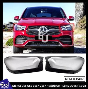 RMERCEDESGLEW167C167V167HEADLIGHTLENSLAMPCOVERLEFTRIGHTSIDE19-23