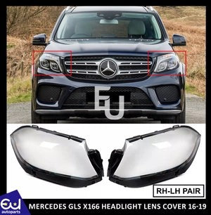 RMERCEDESGLSX166HEADLIGHTLENSHEADLAMPCOVERLEFTRIGHT2016-19FACELIFT