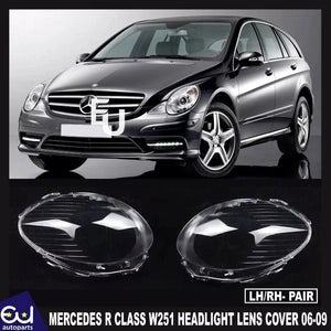 RMERCEDESRCLASSW2512006-2009PAIRRIGHTLEFTFRONTHEADLIGHTLENSCOVER