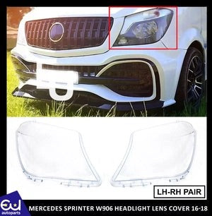RMERCEDESSPRINTERW906LEFTRIGHTSIDEPAIRHEADLIGHTLENSHEADLAMPCOVER