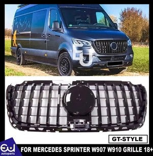 RMERCEDESSPRINTERW907W910FRONTGRILLEGRILLGTGTRSTYLEFACELIFT2018+