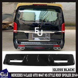 RMERCEDESV-CLASSVITOW447REARROOFTAILIGATESPOILERHSSTYLEGLOSS2014+