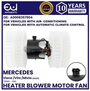 RMERCEDESVIANOVITOMIXTOW63903-ONHEATERBLOWERMOTORFANWITHAIRCONAC