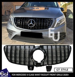 RMERCEDESVITOW447FACELIFTGLOSSBLACKGTRPANAMERICAGRILLGRILLE20+CAM