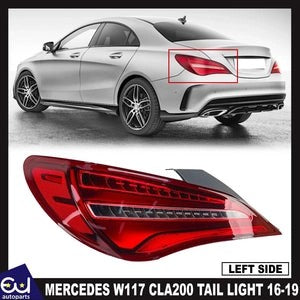 RMERCEDESW117CLA2002016-2019LEFTPASSENGERSIDEREAROUTERLEDTAILLIGHT