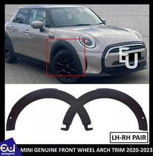 RMINICOOPERF55F56F572013-2023FRONTWHEELARCHPAIRTRIMRIGHTLEFTSIDE