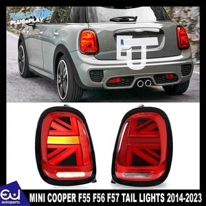 RMINICOOPERF55F56F572014-2023REARPAIRREDFULLLEDTAILLIGHTSLAMPS