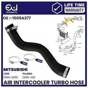 RMITSUBISHIL2002.5DTURBOOUTLETAIRINTERCOOLERINTAKEHOSEPIPE1505A377