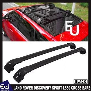 RMITSUBISHIOUTLANDERALUMINIUMBLACKANTI-THEFTCROSSBARSROOFRAILS75KG