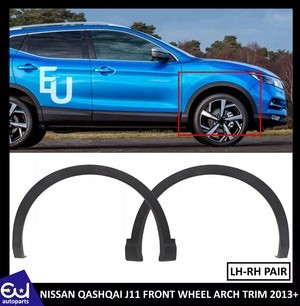 RNISSANQASHQAIJ11FRONTSETWINGWHEELARCHTRIMDRIVERPASSENGERSIDE13+