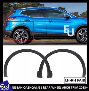 RNISSANQASHQAIJ11REARSETWINGWHEELARCHTRIMDRIVERPASSENGERSIDELHRH