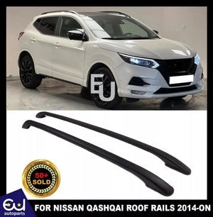 RNISSANQASHQAIMK2J11ROOFRAILSRACKBARSALUMINIUMBLACKLUGGAGECARRIER
