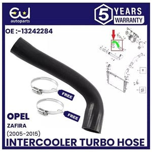 ROPELVAUXHALLZAFIRABMK21.9CDTI835715TURBOINTERCOOLERHOSEPIPE