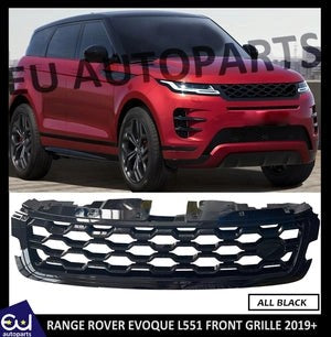 RRANGEROVEREVOQUE2019+L551DYNAMICGLOSSBLACKFRONTGRILLEBLACKPACK