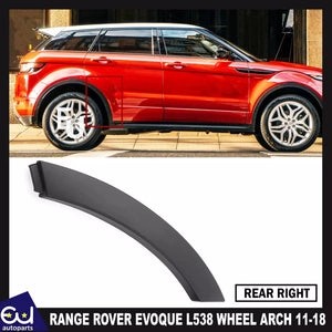RRANGEROVEREVOQUEL538REARRIGHTWHEELARCHDOORMOULDINGTRIM2011-2018