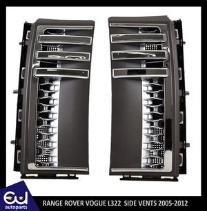 RRANGEROVERL322VOGUE05-12SIDEVENTSINGLOSSBLACK&CHROMEWINGGRILLES