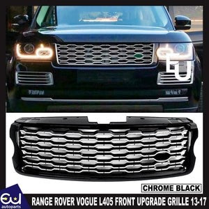 RRANGEROVERL405VOGUE13-2017CHROMEBLACKFACELIFTLOOKFRONTGRILLGRILLE