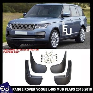 RRANGEROVERL405VOGUE2013-2018FRONTREARMUDFLAPKITMUDFLAPSGUARDSET