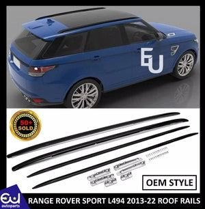 RRANGEROVERSPORTBLACKROOFRAILSL4942014-21GLOSSBLACKBARRACKOEMFIT