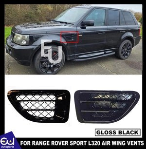 RRANGEROVERSPORTL320BLACKFRONTWINGSIDEAIRINTAKEVENTS2005-2009