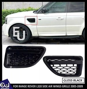 RRANGEROVERSPORTL320FRONTSIDEVENTAIRINTAKEWINGVENTS2005-2009BLACK