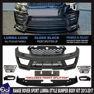 RRANGEROVERSPORTL4942013-2017LUMMASTYLEFRONTBUMPERBODYKITSPLITTER