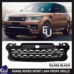 RRANGEROVERSPORTL4942014-2023FRONTRADIATORGRILLEGRILLGLOSSBLACK