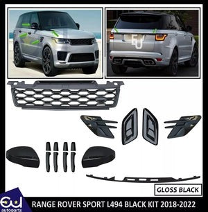 RRANGEROVERSPORTL494BLACKBODYKITBODYKITBONNETCANARDGRILLEVENTS
