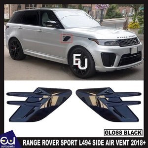 RRANGEROVERSPORTL494LCISIDEWINGAIRVENTINSERTTRIMGLOSSBLACK2018+