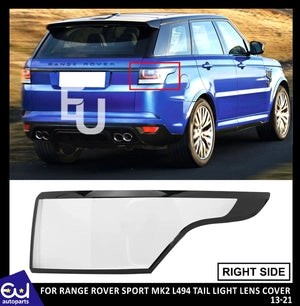 RRANGEROVERSPORTMK2L494RIGHTDRIVERREARTAILLIGHTCOVERLENS2013-2021