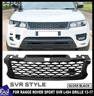 RRANGEROVERSPORTSVRL4942013-2017REPLACEMENTFRONTGRILLGRILLEBLACK