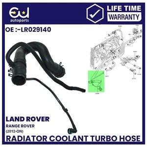 RRANGEROVERTDV8TOPHOSE4.4TDV8COOLANTHOSERADIATORHOSELR029140