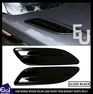 RRANGEROVERVELARHOODTRIMBONNETVENTSDUMMYINTAKEINALLGLOSSBLACK