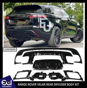 RRANGEROVERVELARL56017+REARBUMPERDIFFUSERDYNAMICLOOKBODYKITTRIM