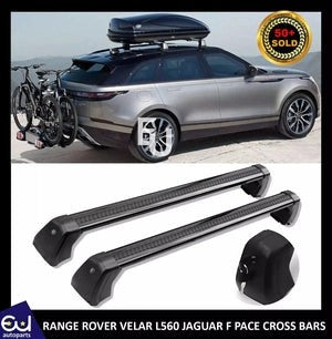 RRANGEROVERVELARL560JAGUARFPACECROSSBARSROOFRAILLOCKABLEOEMSTYLE