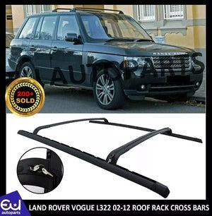 RRANGEROVERVOGUEL32202-12BLACKROOFRAILRAILSRACKCROSSBARSOEMSTYLE