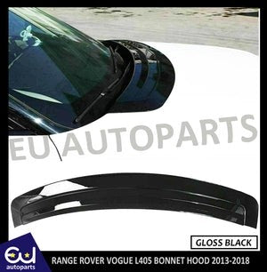 RRANGEROVERVOGUEL405BONNETHOODVENTGRILLTRIMGLOSSBLACK2013-2018