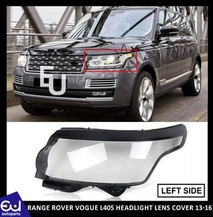 RRANGEROVERVOGUEL405LEFTPASSENGERSIDEHEADLIGHTLENSCOVERLAMP13-16