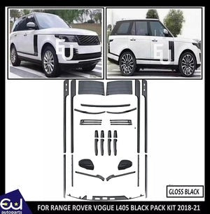 RRANGEROVERVOGUEL405SWBLCIBLACKBODYKITTRIMSGRILLEVENTMIRROR18-21