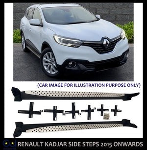 RRENAULTKADJARRUNNINGBOARDSSIDESTEPSBAR2015+INTEGRATED100%DESIGN