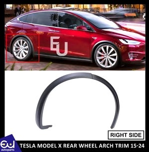 RTESLAMODELXREARRIGHTFENDERWHEELARCHMOULDINGTRIM2015-2024