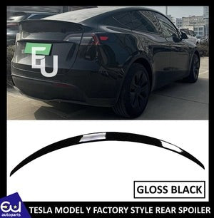 RTESLAMODELYREARBOOTSPOILERWINGSABSTRUNKLIPTAILWINGGLOSS2020+