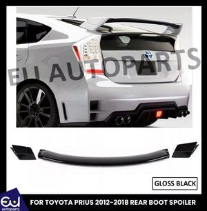 RTOYOTAPRIUS2012-18REARBOOTSPOILERTRUNKWINGGLOSSBLACKABSMATERIAL