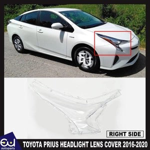 RTOYOTAPRIUSRIGHTDRIVERSIDECLEARHEADLIGHTLENSSHELLLAMPSHADE16-2020