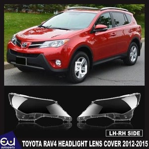 RTOYOTARAV4CLEARHEADLIGHTLENSSHELLLAMPSHADEPAIRLEFTRIGHT2012-2015