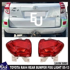 RTOYOTARAV4LEFTRIGHTSIDEREARLIGHTREFLECTORBUMPERFOGLAMP2005-2013