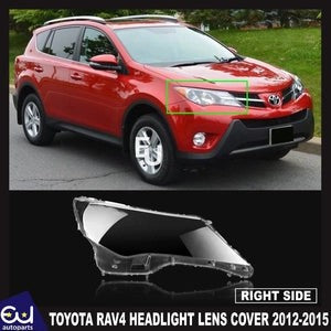 RTOYOTARAV4RIGHTDRIVERSIDECLEARHEADLIGHTLENSSHELLLAMPSHADE2012-2015