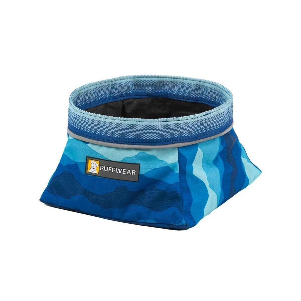 RuffwearQuencherDogBowlwithCoastalMountainsPrint(Medium)